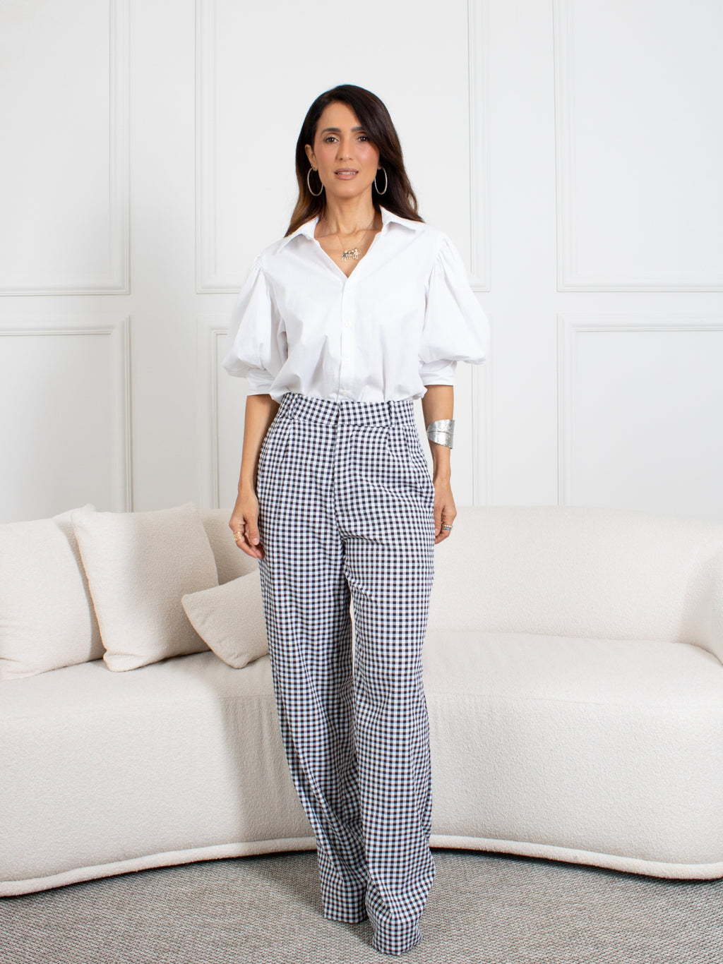 Calça Laís Xadrez Vichy