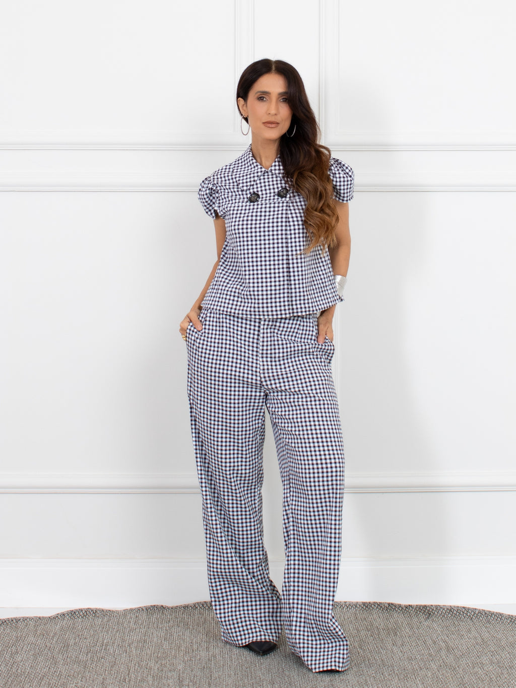 Conjunto Maria - Xadrez Vichy