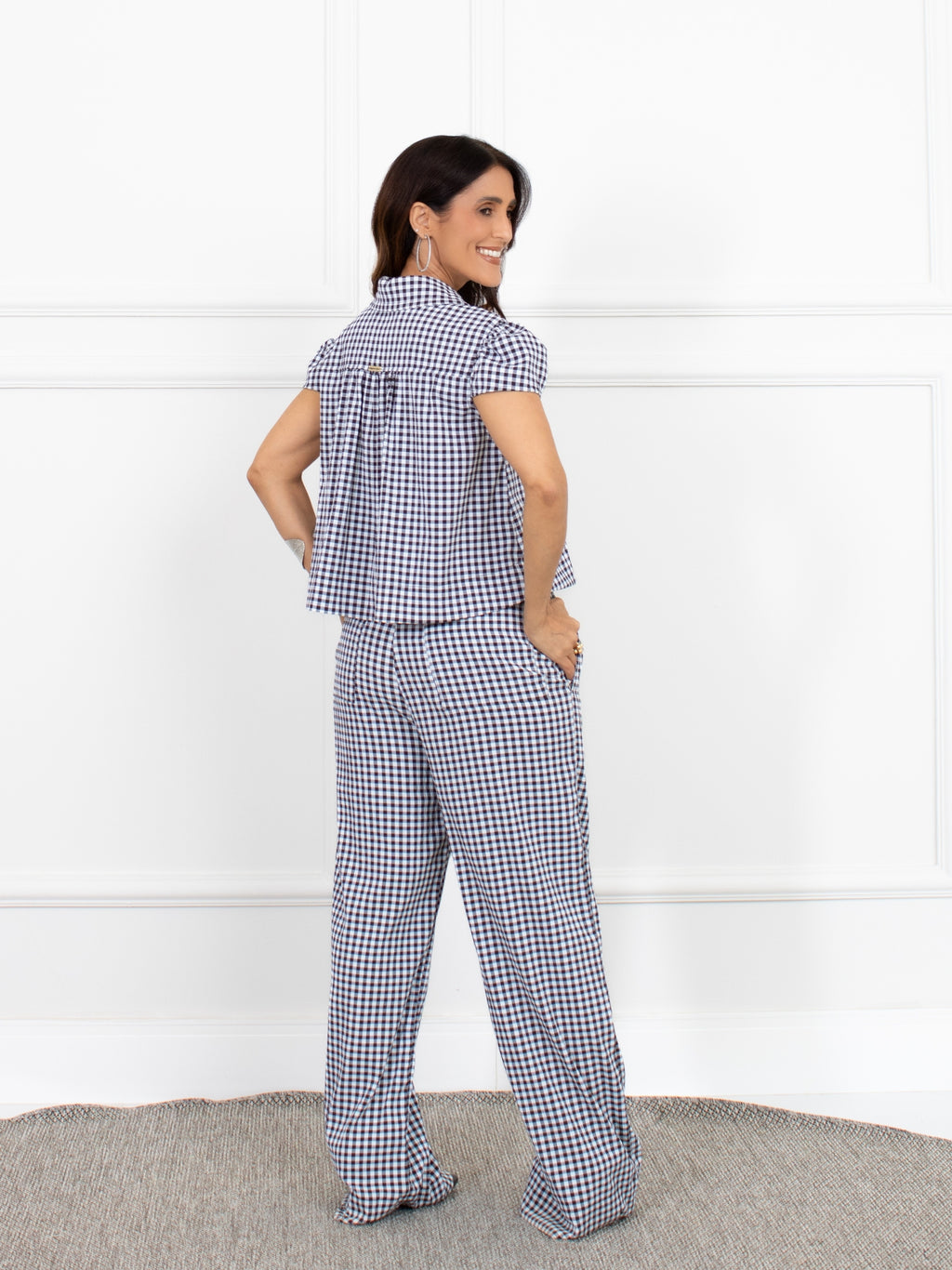 Conjunto Maria - Xadrez Vichy