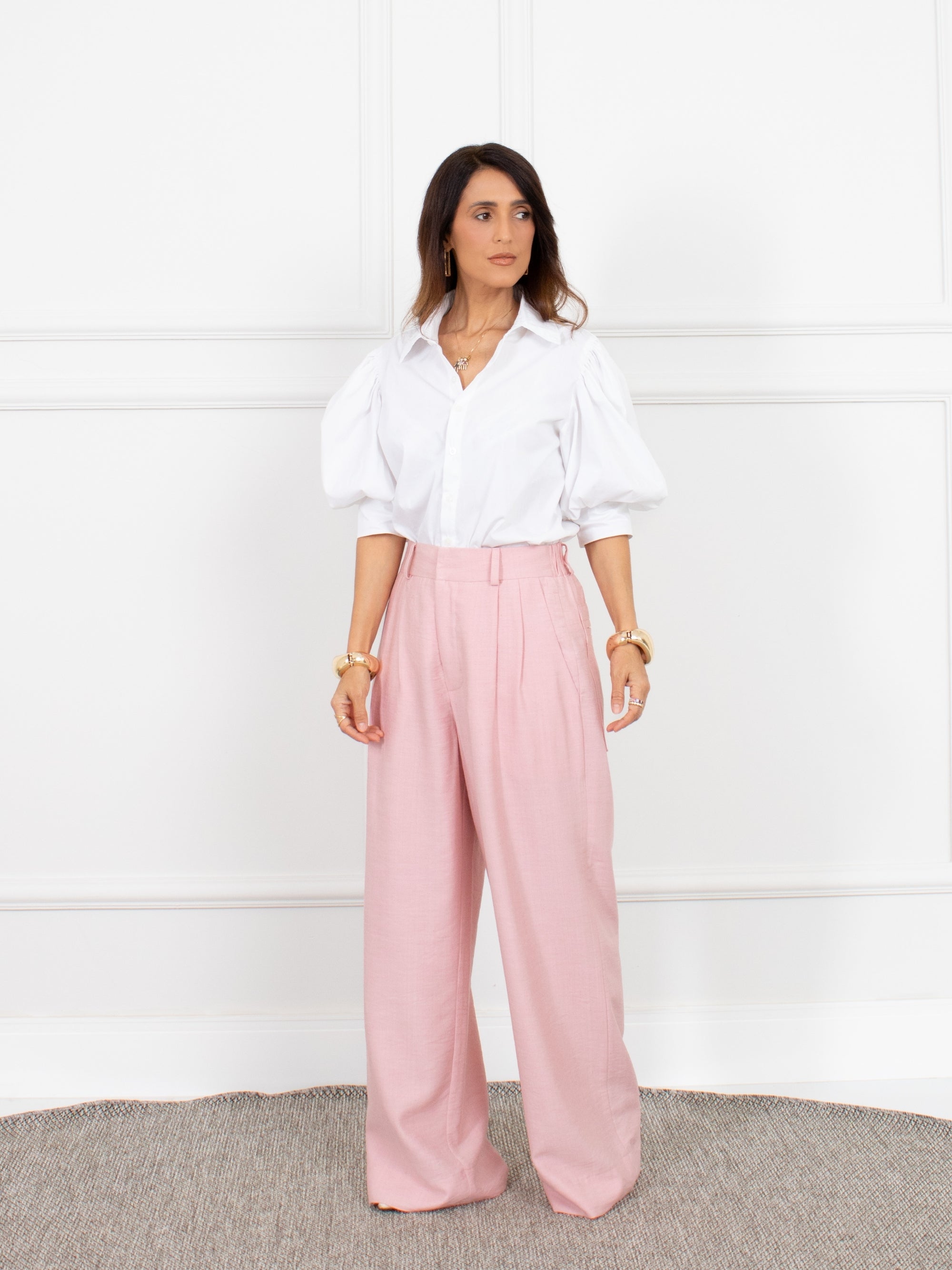 Calça vitória - Rosa