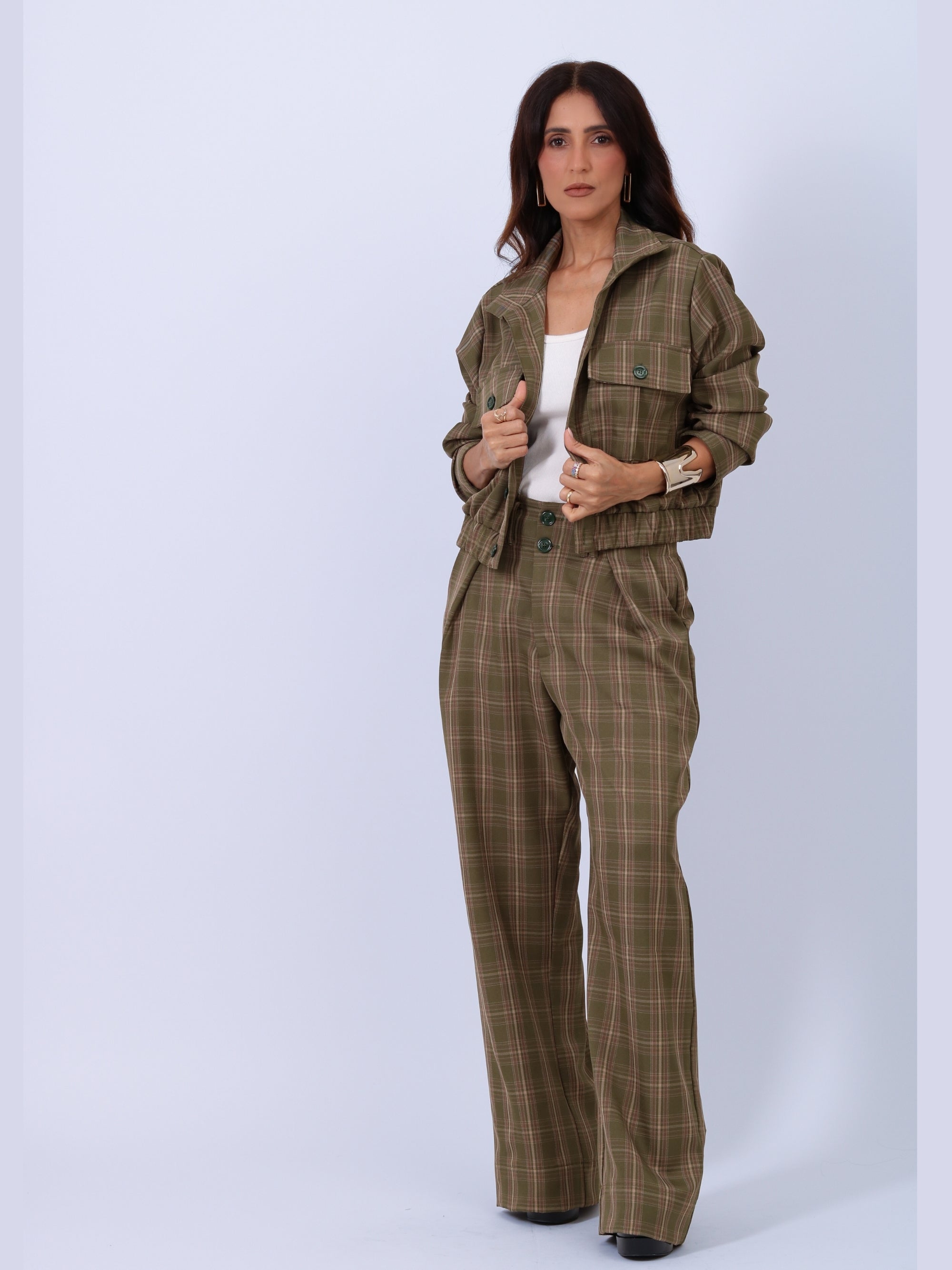 Jaqueta Bomber Verde