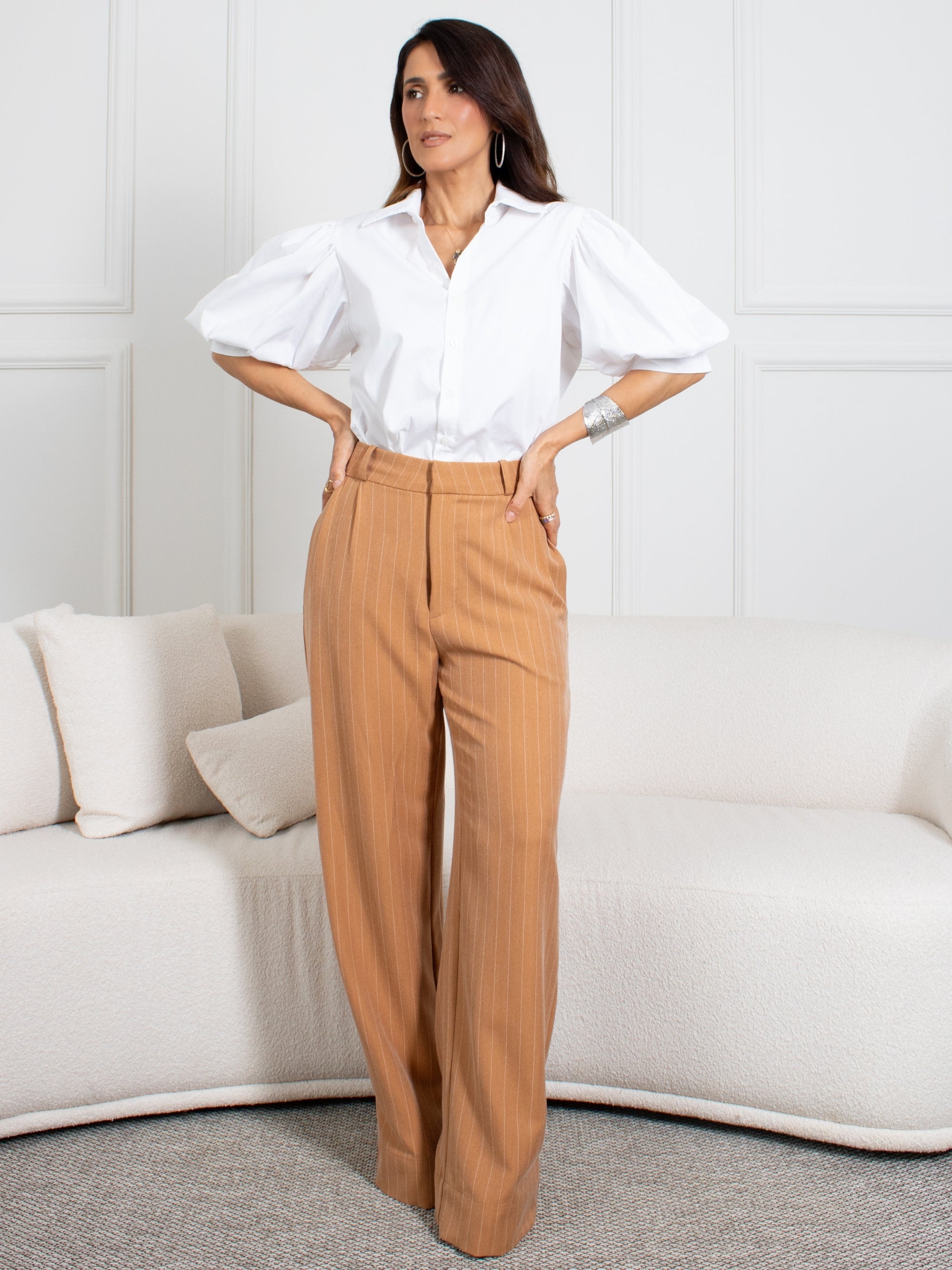 Calça pantalona Laís - Moucha Mousse