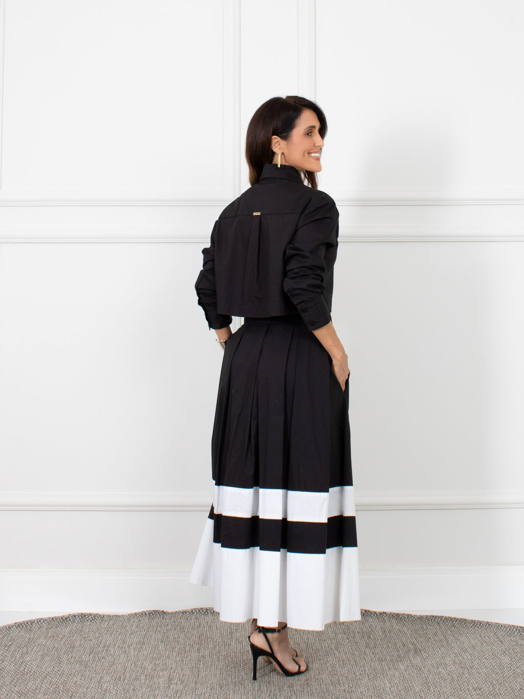 Camisa Cropped Manga comprida