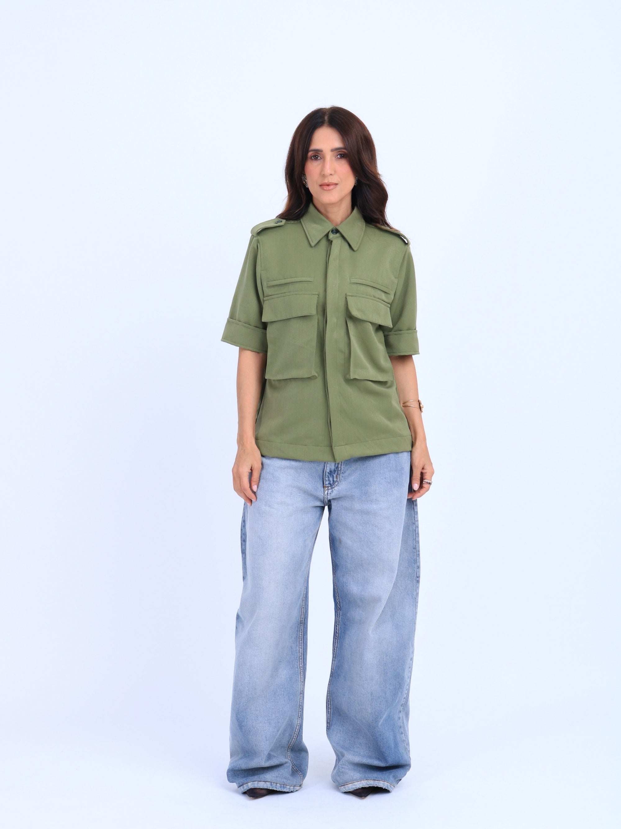 Camisa Utilitária - Verde